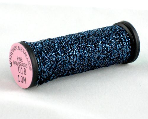 Kreinik Fine Braid #8 - 018 Navy