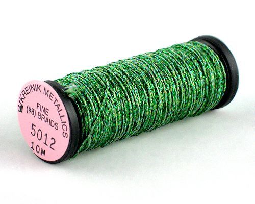 Kreinik Fine Braid #8 - 5012 Shamrock