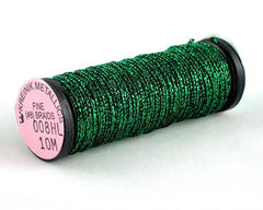 Kreinik Fine Braid #8 - 008HL Green Hi Lustre