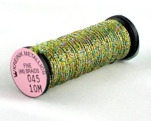 Kreinik Fine Braid #8 - 045 Confetti Gold