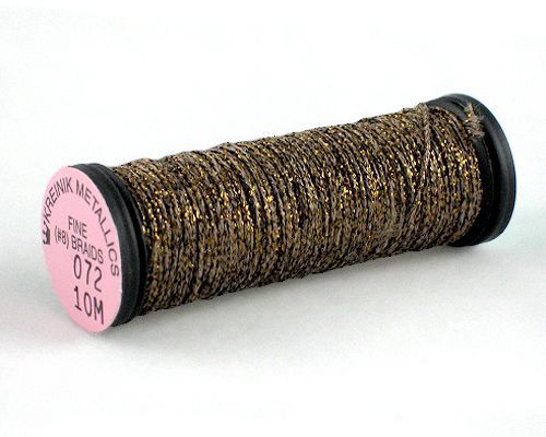 Kreinik Fine Braid #8 - 072 Cocoa Brown