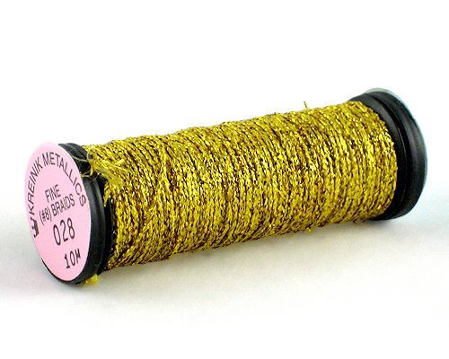 Kreinik Fine Braid #8 - 028 Citron