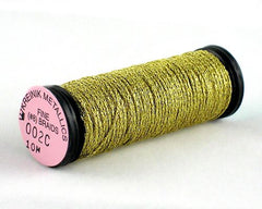 Kreinik Fine Braid #8 - 002C Gold Cord