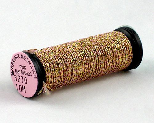 Kreinik Fine Braid #8 - 3270 Amber