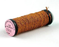 Kreinik Fine Braid #8 - 150V Vintage Amber