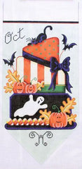 Rebecca Wood Designs Oct Banner Cake Needlepoint Canvas