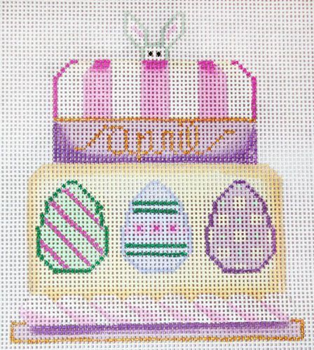 Rebecca Wood Designs Easter Cake Needlepoint Canvas