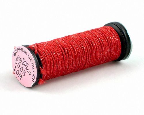 Kreinik Fine Braid #8 - 5505 Red Pepper