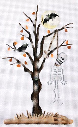 Rebecca Wood Designs Hangman Tree Needlepoint Canvas