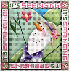 Rebecca Wood Designs It's Springing - small Needlepoint Canvas