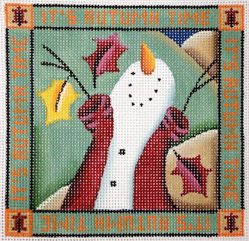 Rebecca Wood Designs Autumn Time - Small Needlepoint Canvas