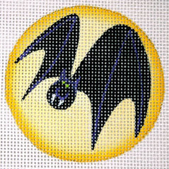 Rebecca Wood Designs Go Bat Needlepoint Canvas