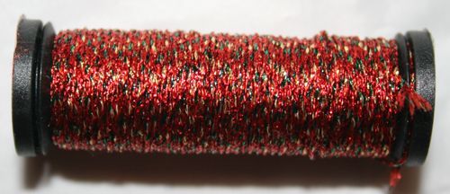 Kreinik Fine Braid #8 - 307 Deep Coral