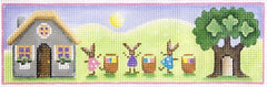 Rebecca Wood Designs Easter Tiny Needlepoint Canvas