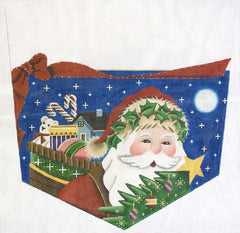 Rebecca Wood Designs Santa's Sack Cuff Needlepoint Canvas