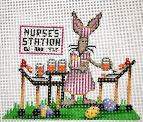 Rebecca Wood Designs Donor Hens Needlepoint Canvas