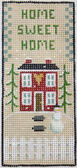 Rebecca Wood Designs Snowman Cottage Needlepoint Canvas