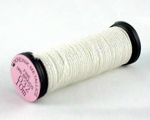 Kreinik Fine Braid #8 - 032 Pearl