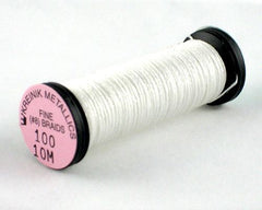 Kreinik Fine Braid #8 - 100 White