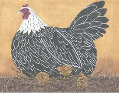 Cooper Oaks Design Penny Rooster Needlepoint Canvas