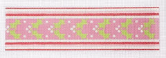 Melissa Shirley Designs Holly Ribbon Candy Needlepoint Canvas