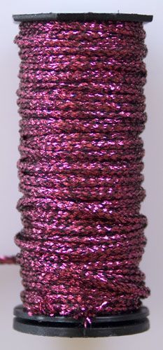 Kreinik Heavy Braid #32 - 024HL Fuchsia Hi Lustre