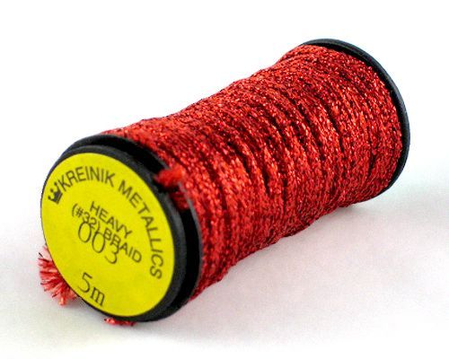 Kreinik Heavy Braid #32 - 003 Red