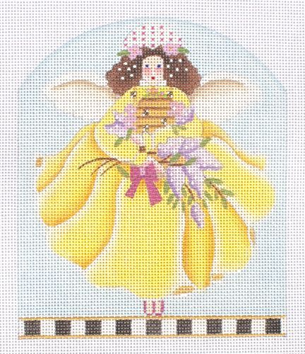 Melissa Shirley Designs May Angel 1556E Needlepoint Canvas