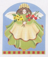 Melissa Shirley Designs September Angel 1556I Needlepoint Canvas