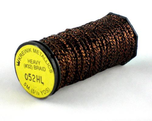 Kreinik Heavy Braid #32 - 052HL Bronze Hi Lustre