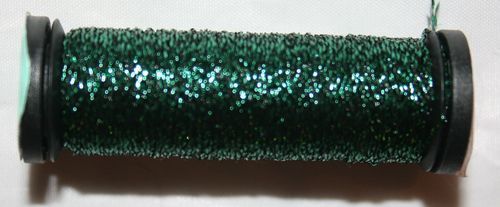 Kreinik Very Fine Braid #4 - 009HL Emerald Hi Lustre