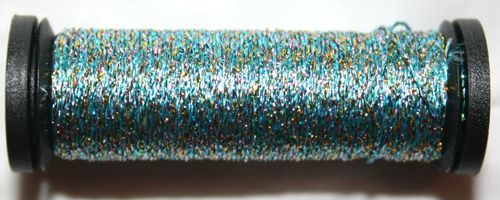 Kreinik Very Fine Braid #4 - 044 Confetti Blue