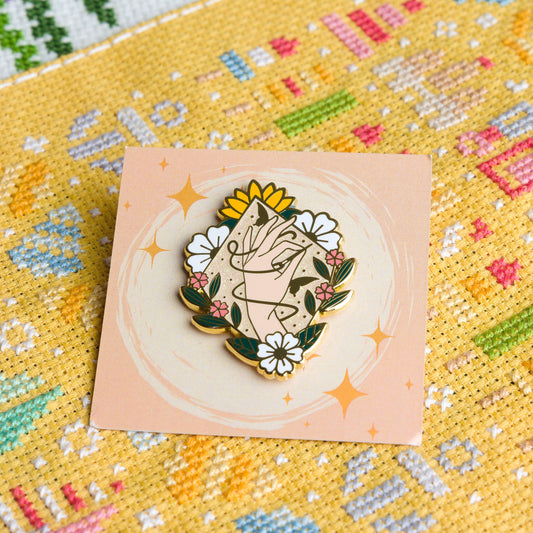 Stitchonomy Spring Flowers Needle Minder