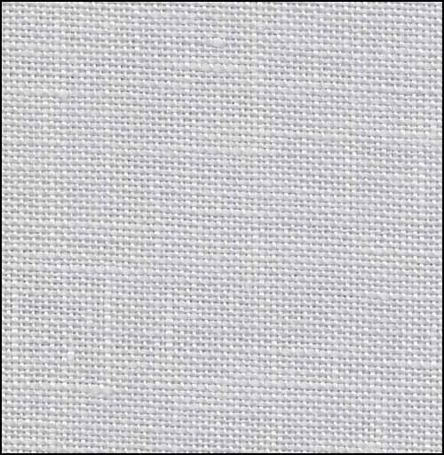 36 ct Zweigart Edinburgh Linen Cross Stitch Fabric - Silver Moon