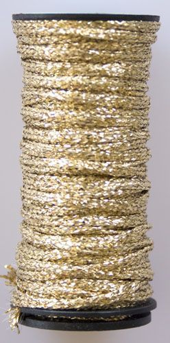 Kreinik Heavy Braid #32 - 017HL White Gold Hi Lustre