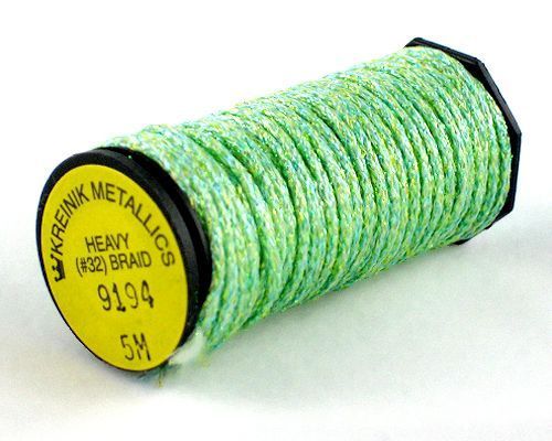 Kreinik Heavy Braid #32 - 9194 Star Green