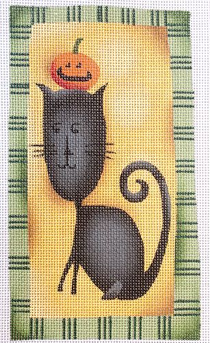 Melissa Shirley Designs Black Cat DM4F Needlepoint Canvas