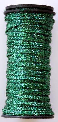 Kreinik Heavy Braid #32 - 008HL Green Hi Lustre