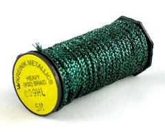 Kreinik Heavy Braid #32 - 009HL Emerald Hi Lustre