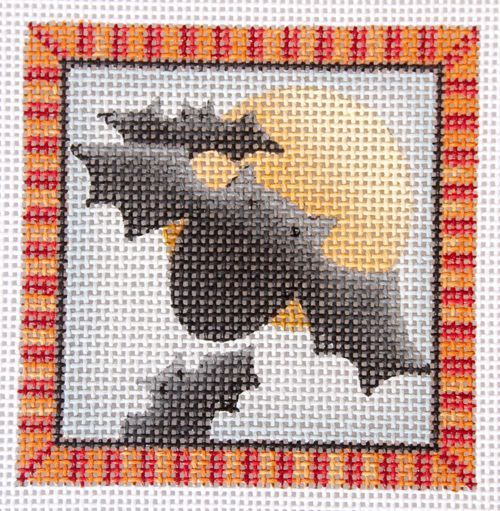 Melissa Shirley Designs Bats DM7C Needlepoint Canvas