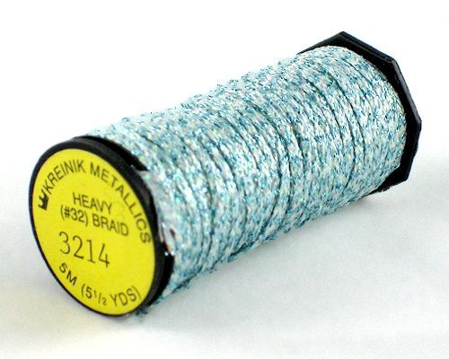 Kreinik Heavy Braid #32 - 3214 Blue Zircon