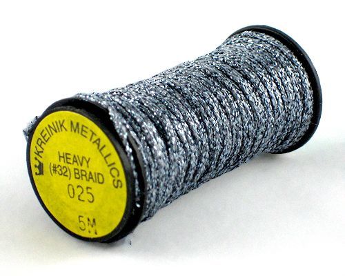 Kreinik Heavy Braid #32 - 025 Grey