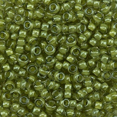 Sundance Designs Seed Bead Size 14/15 - 376A Golden Green