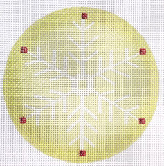 Melissa Shirley Designs Snowflake Ornament DM17D Needlepoint Canvas