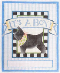 Melissa Shirley Designs It's A Boy DM26B Needlepoint Canvas
