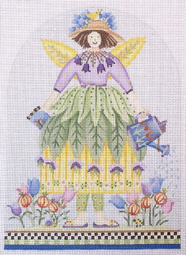 Melissa Shirley Designs Flora DM43 Needlepoint Canvas