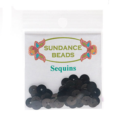 Sundance Designs Sequins 6mm - 112 Black Shimmer