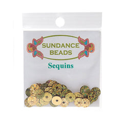 Sundance Designs Sequins 6mm - 117 Gold Shimmer