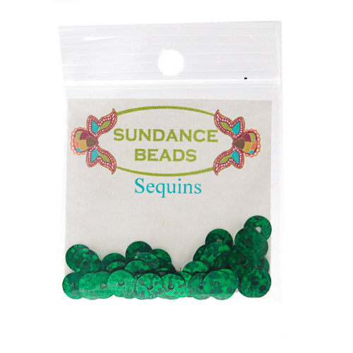 Sundance Designs Sequins 6mm - 119A Green Shimmer