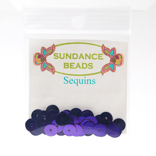 Sundance Designs Sequins 6mm - 123C Dark Iris